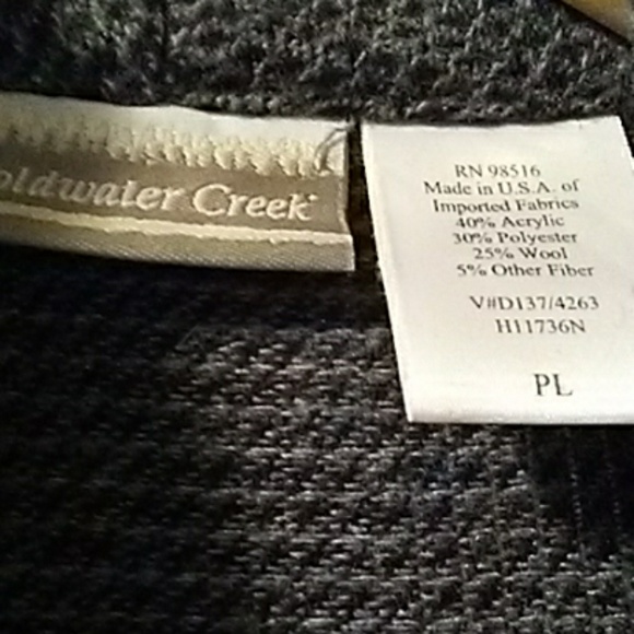 Coldwater Creek Light Grey Jacket/BLAZER - Picture 2 of 7